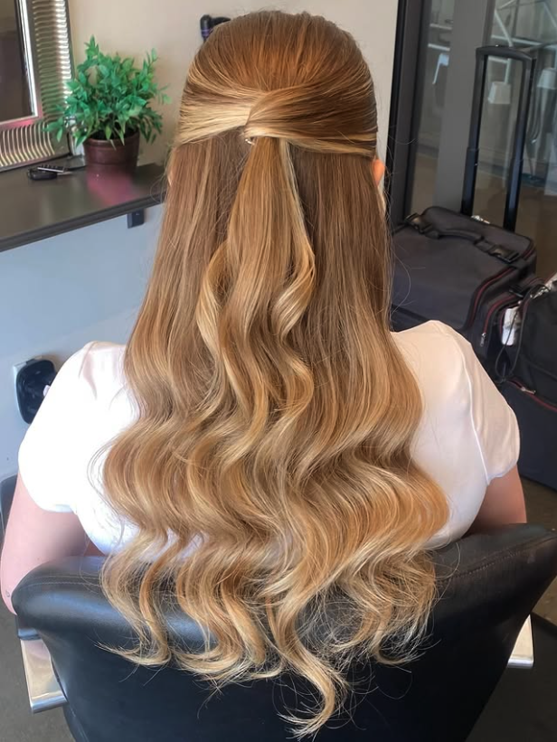 Bridal hairstyle by Stacy 1