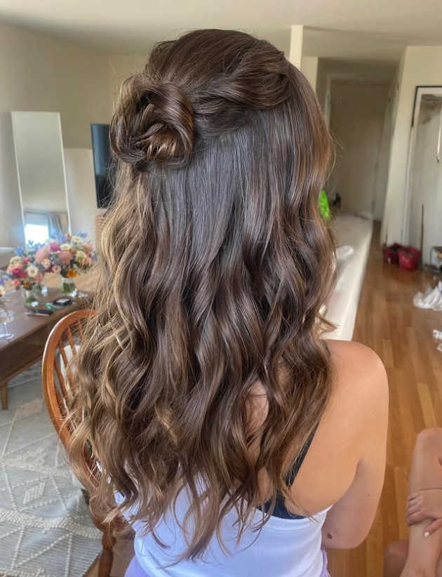 Bridal hairstyle by Stacy 3