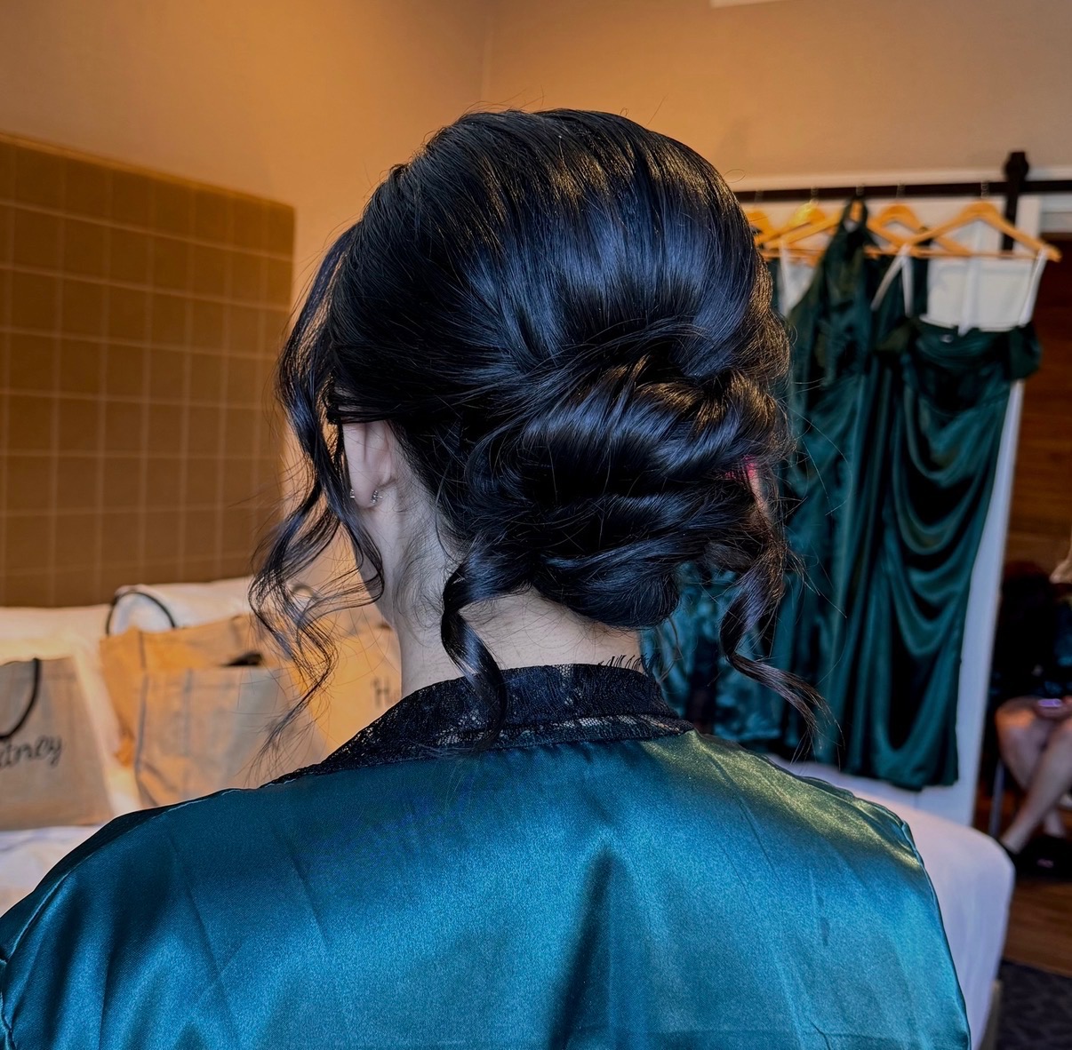 Bridal hairstyle by Stacy 4
