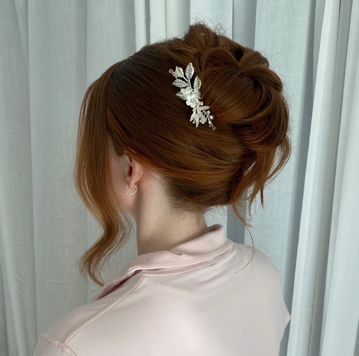 Bridal hairstyle by Stacy 6